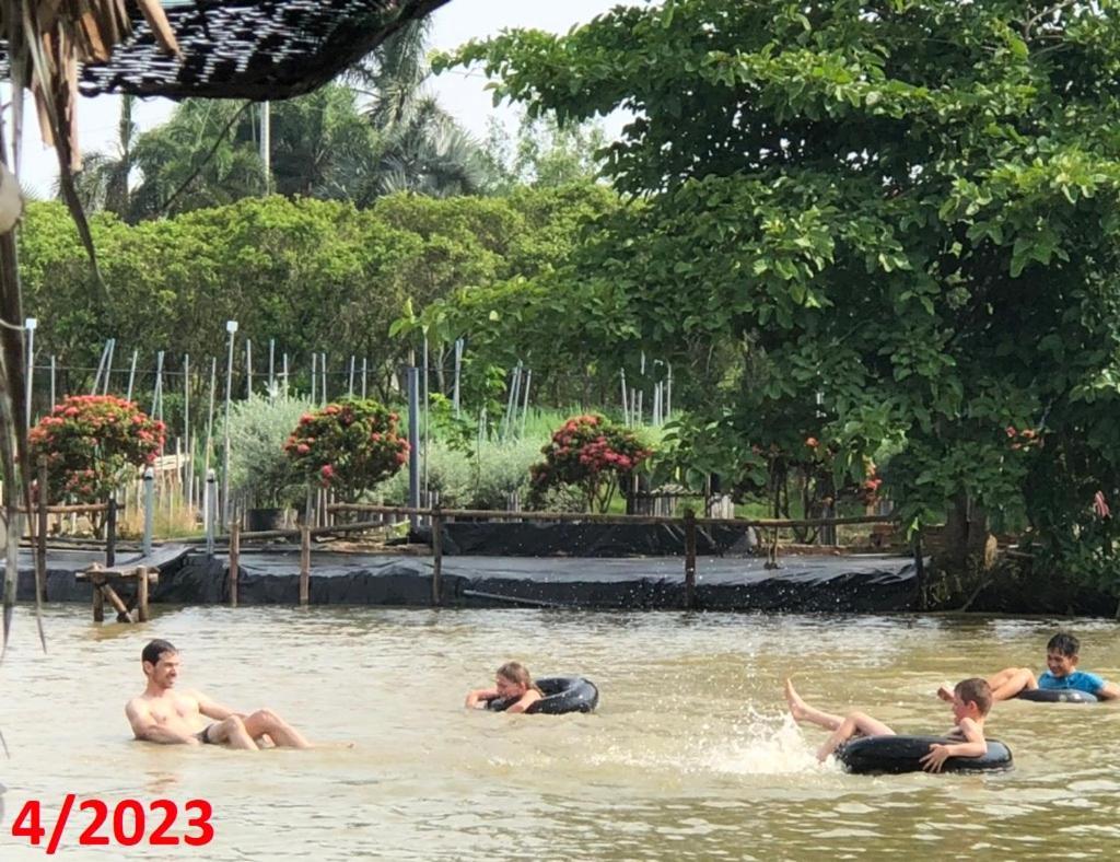 Maison En Bambou Phong-Le Vent Sa Dec ภายนอก รูปภาพ