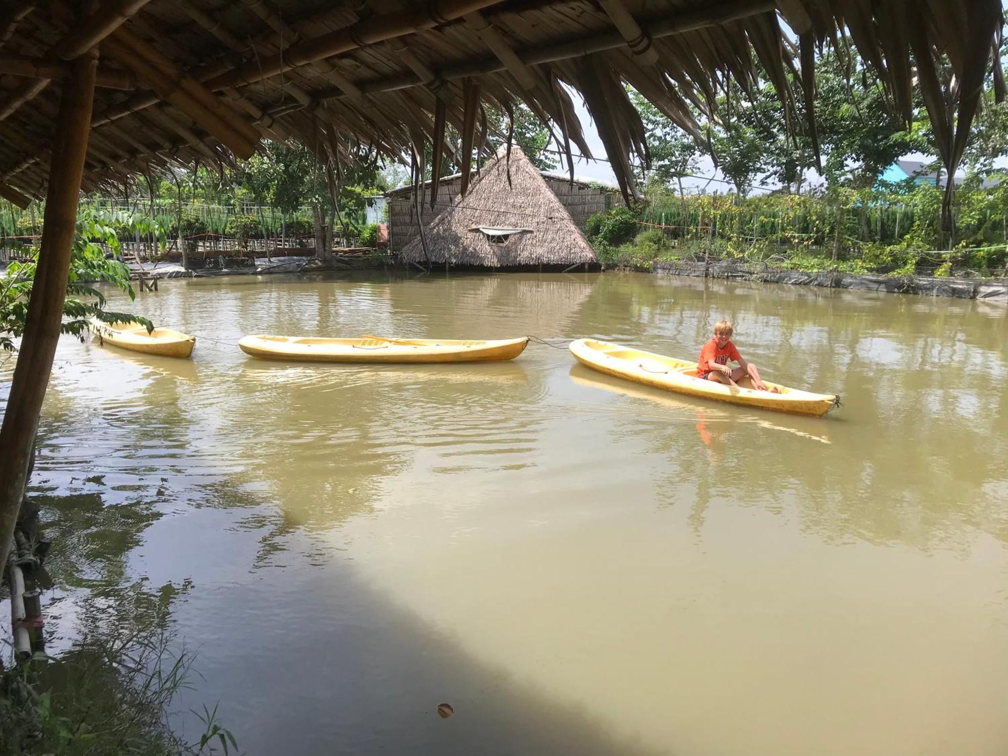 Maison En Bambou Phong-Le Vent Sa Dec ภายนอก รูปภาพ