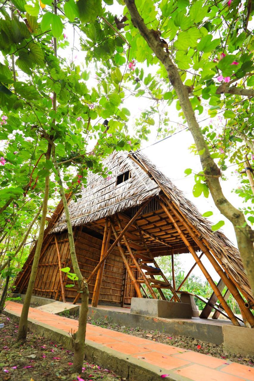 Maison En Bambou Phong-Le Vent Sa Dec ภายนอก รูปภาพ