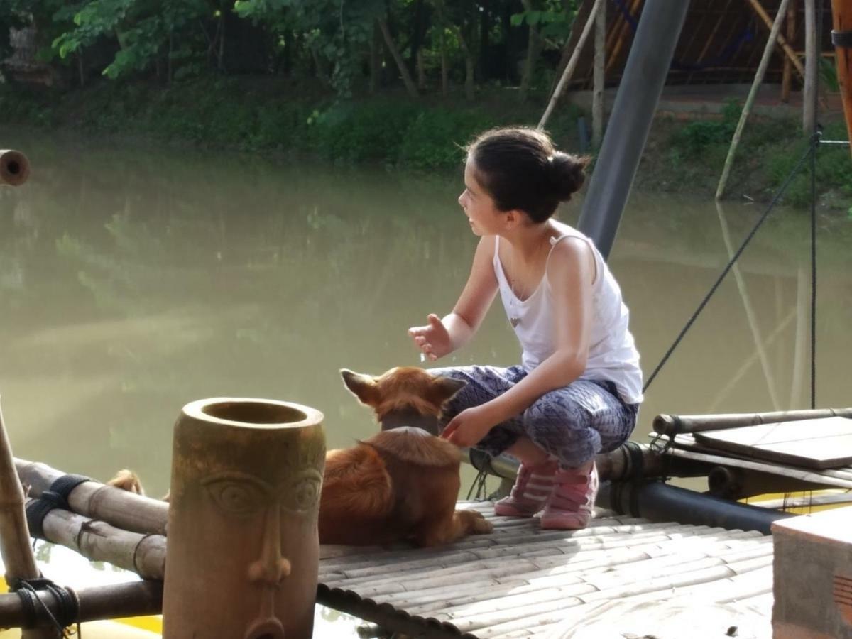 Maison En Bambou Phong-Le Vent Sa Dec ภายนอก รูปภาพ